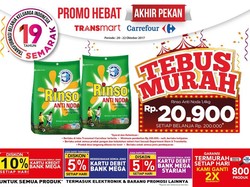 Bun, Ada Tebus Murah Detergen di Transmart Carrefour Lho