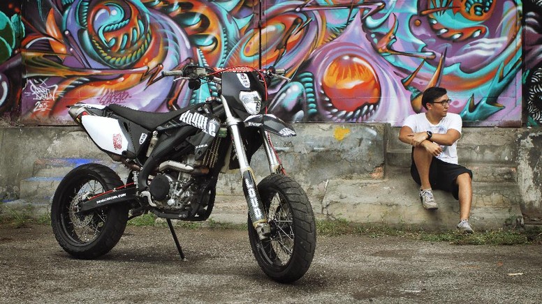 Custom Yamaha WR250X Ini Hanya Ada 1 di Dunia