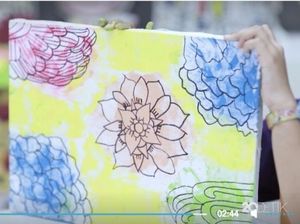 Ide Aktivitas Saat Weekend: Bikin Lukisan Cantik Pakai Spons