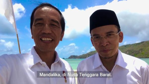 Elok! Aneka Objek Wisata Mandalika di Vlog Terbaru Jokowi
