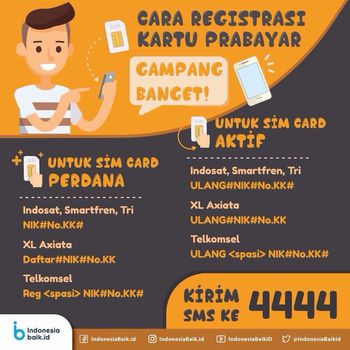 Registrasi Ulang SIM Card Prabayar Resmi Kick Off!