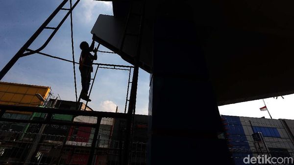 Penyelesaian Akhir Pembangunan Gerbang Tol Becakayu