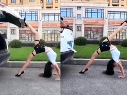 Tren Kebugaran Paling Kekinian: Menutup Bagasi Pakai Kaki