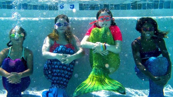 Foto: Belajar Jadi Putri Duyung