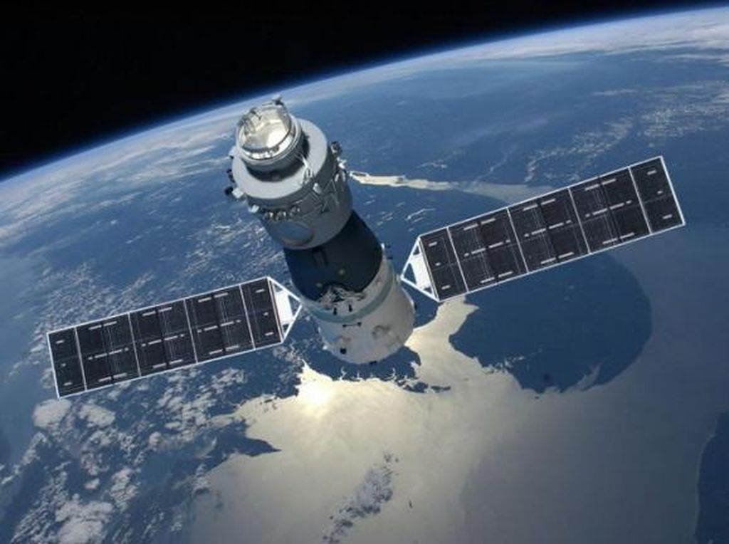 Jatuhnya Stasiun Antariksa China ke Bumi Mulai Melambat