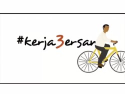 3 Tahun Pimpin RI, Jokowi Posting Video #kerja3ersama