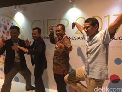 Lagi, Wagub Sandiaga Pamer Jurus Bangau Terbang