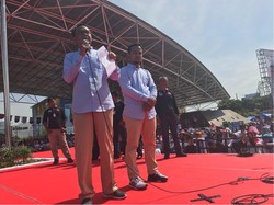 Nurdin Abdullah-Sudirman Sulaiman Deklarasi Maju Pilgub Sulsel 2018