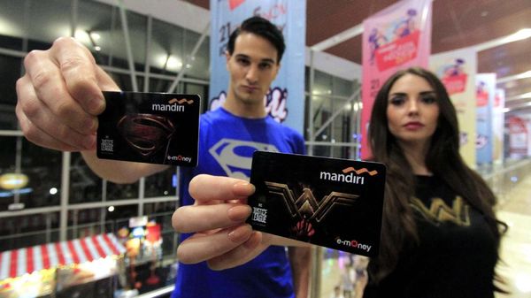Kartu e-Money Edisi Khusus Super Heroes