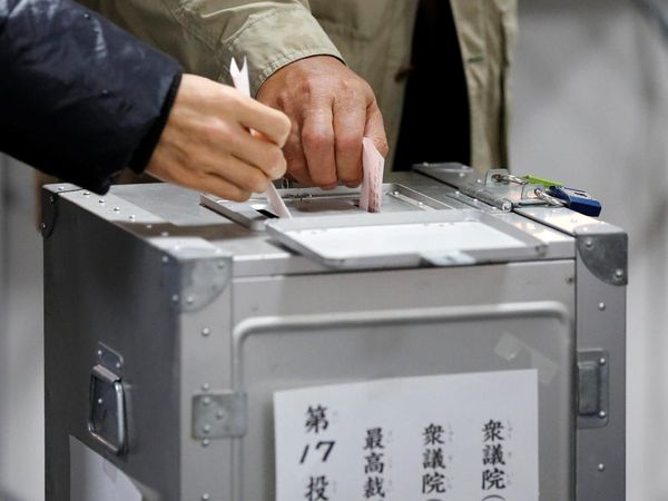 Foto: Warga Jepang Memilih Masa Depan