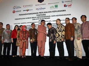 Dukcapil Kemendagri Kerjasama dengan Lembaga Keuangan Bank Hingga Koperasi
