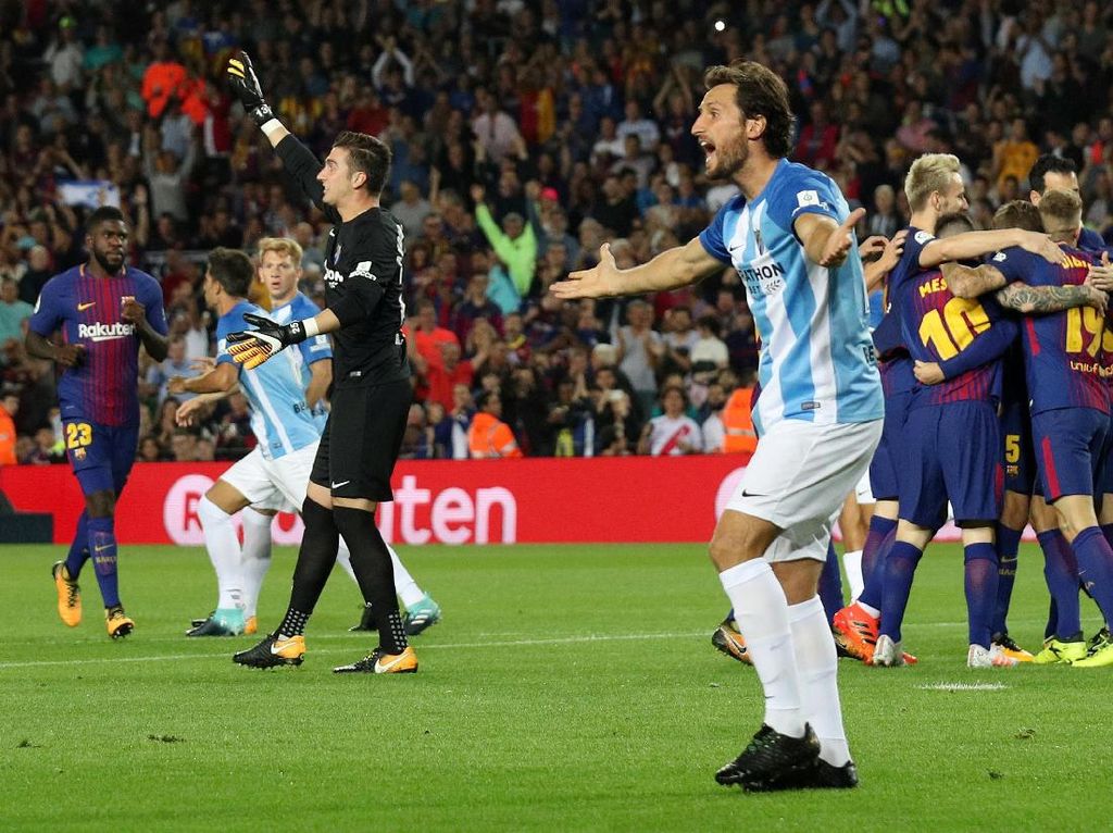 Komentari Gol Kontroversial Barca, Iniesta: Tampaknya Bola Sudah Keluar