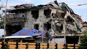Reruntuhan dan Jejak Berantas Teroris Pro-ISIS di Marawi