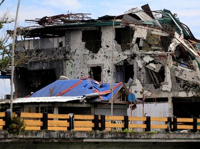 Reruntuhan dan Jejak Berantas Teroris Pro-ISIS di Marawi