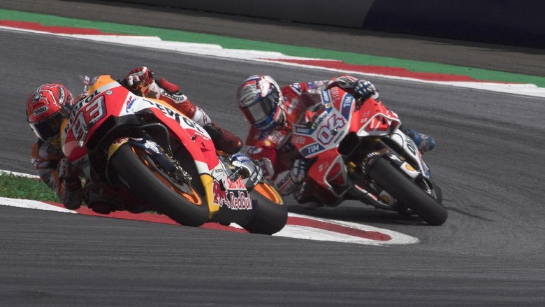 Marquez atau Dovizioso yang Juara Dunia? Ini Kata Rossi