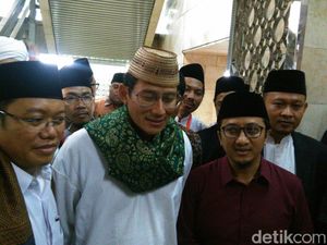 Hadiri Wisuda Daarul Quran, Sandi Bicara OK-OCE hingga Paytren