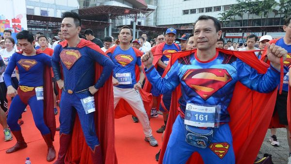 BTN Heroes Run, Ajak Peserta Kenakan Kostum Super Hero