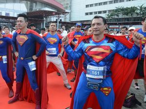 BTN Heroes Run, Ajak Peserta Kenakan Kostum Super Hero