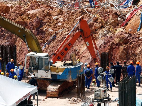 Tewaskan 2 WNI, Begini Evakuasi Longsor di Penang Malaysia