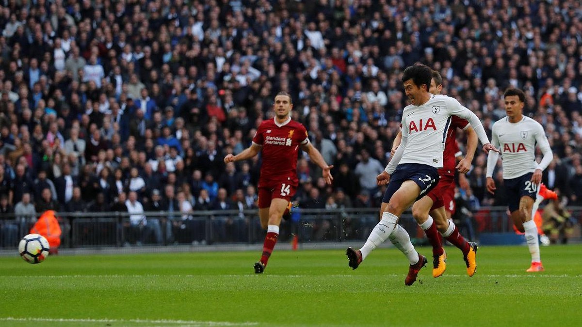 Tottenham Hotspur menang 4-1 atas Liverpool (Eddie Keogh/Reuters)