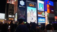 Papan Glico Man di Osaka Bakal Tutup Sementara, Renovasi Hingga 2027