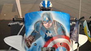 Yamaha Nmax untuk Captain America