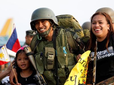 Foto: Saat Militer Filipina Ditarik dari Marawi
