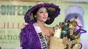 Cantiknya Kevin Lilliana, Mbok Jamu yang Ikut Kompetisi Miss International