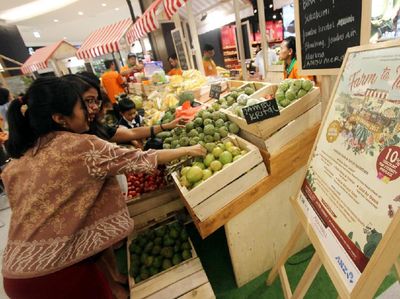 Keren! Buah dan Sayur Lokal Masuk Mal