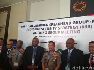 Kapolri Buka Pertemuan Melanesian Spearhead Group di Bandung