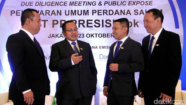 PP Presisi Siap Lepas 35 Persen Saham