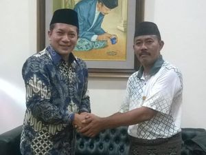 Galang Dukungan, Ferry Juliantono Sambangi Ponpes Darussalam Timur