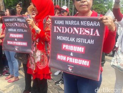 Demo Gara-gara Pidato Pribumi, Massa Tuntut Anies Diproses Hukum