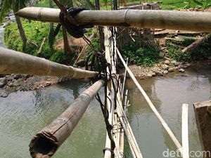 Miris! Jembatan Rusak di Serang Ini Masih Digunakan Warga