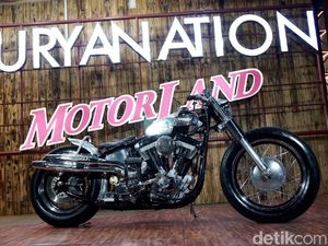 Harley Softail Perak Juara di Suryanation Motorland Bali