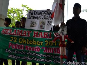 Santri Pekalongan Galang Koin untuk Bayi yang Kehilangan Sekat Hidung