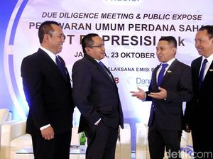 Pangkas Belanja Modal, PP Presisi Kurangi Ekspansi di Tahun Depan Pangkas Belanja Modal, PP Presisi Kurangi Ekspansi di Tahun Depan