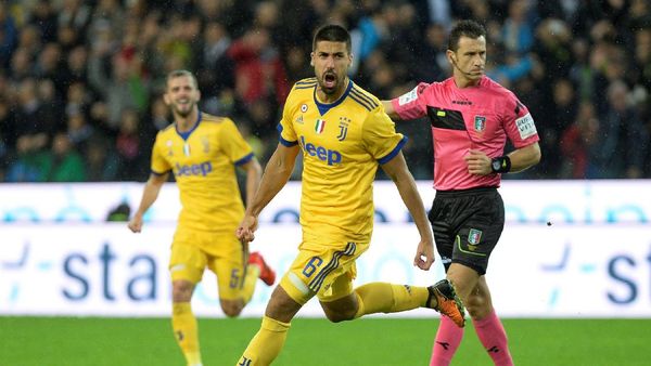 Khedira Hat-trick, Juve Hantam Udinese 6-2