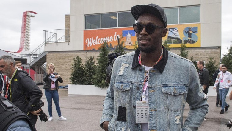 Nonton F1, Usain Bolt Juga Komentari Kekalahan MU Nonton F1, Usain Bolt Juga Komentari Kekalahan MU