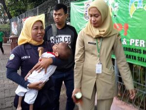 Dinsos Selamatkan Balita dengan Gizi Buruk yang Terlantar di Jaksel