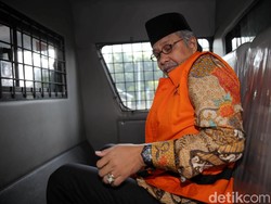 KPK Eksekusi Eks Gubernur Sultra Nur Alam ke Sukamiskin