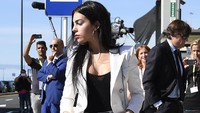 Wags Real Madrid paling top tentu Georgina Rodriguez, pacar Cristiano Ronaldo. Hubungan keduanya sudah membuahkan satu putri. Keduanya berpacaran sejak November 2016. (Michael Steele/Getty Images)