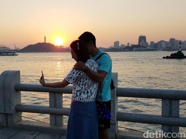 Foto: Pulau Penuh Cinta di China