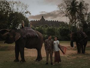 Inilah Foto Prewedding Tema Nusantara Ala Kahiyang Ayu dan Bobby