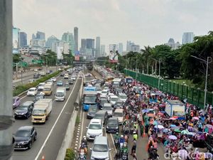 Begini Situasi Terkini Demo Tolak Perppu Ormas di Depan DPR