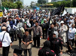 Massa Minta Ada Perwakilan Masuk ke Sidang Paripurna Perppu Ormas