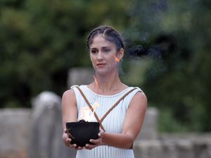 Nyala Pertama Api Obor Olimpiade Musim Dingin 2018