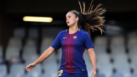 Di musim panas 2017 ini pula ia bergabung dengan tim putri Barcelona, yang kepincut dengan performanya di timnas Belanda dan FC Rosengard, klub Martens sebelumnya. (Foto: David Ramos/Getty Images)