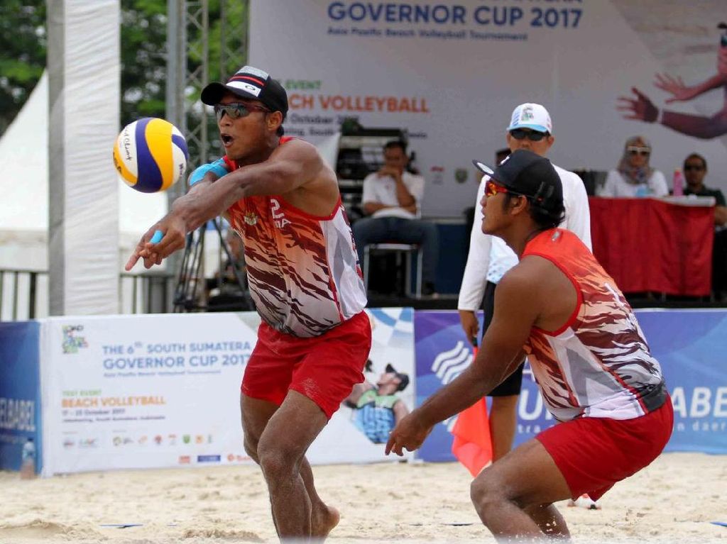 Peringatan Dini untuk Voli Pantai Sebelum Manggung di Asian Games Peringatan Dini untuk Voli Pantai Sebelum Manggung di Asian Games