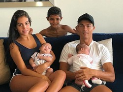 Pengumuman! Ini Nama Anak Keempat Cristiano Ronaldo